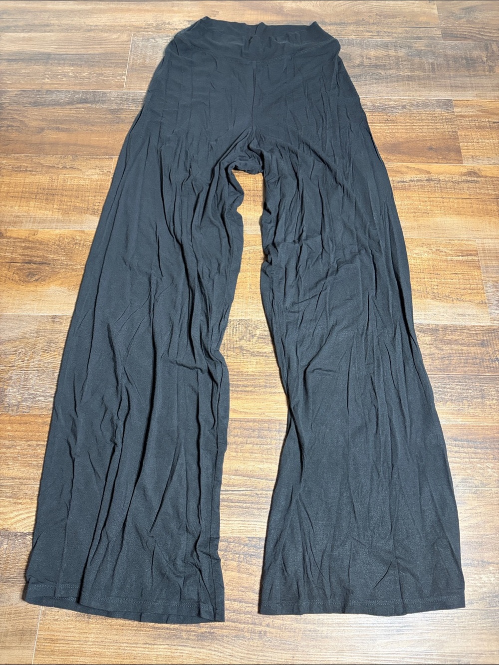 Victoria's Secret Black Wide Leg Pajama Pants